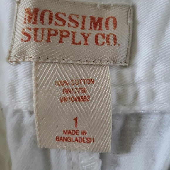 White Mossimo shorts size 1 - Picture 3 of 3